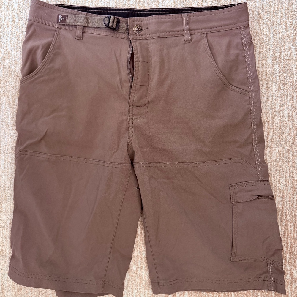 Prana Brown Cargo Men's Short
